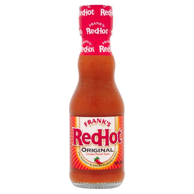 Frank's Original Cayenne Pepper Sauce hot sauce (British brand)