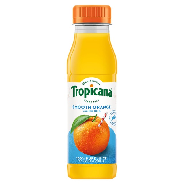 Tropicana Pure Smooth Orange Juice 8 x 300ml (British brand)