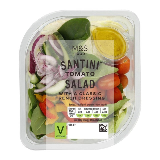 M&S Santini Tomato side salad 220g, imported from the UK