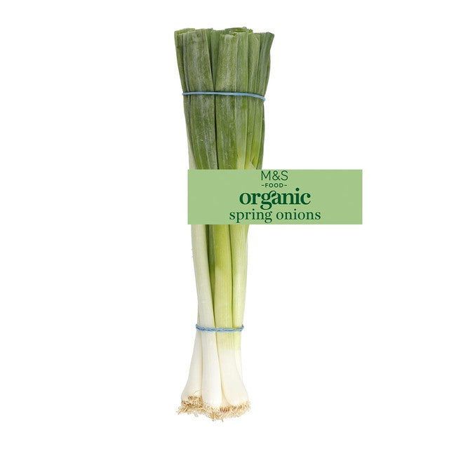 M&S økologiske salatløk 100 g, importert fra Storbritannia