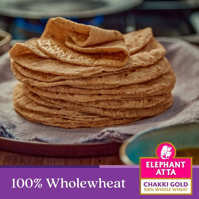 Elephant Atta Chakki Gold chapatti flour 5kg - British product