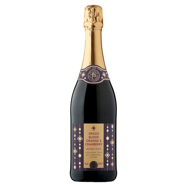 Sainsburys Spiced Blood Orange Passionfruit Berry Fizz Taste the Difference 75cl