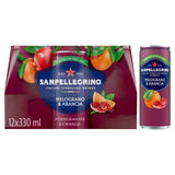San Pellegrino Pomegranate and Orange soft drink 12 x 330ml cans (British brand)