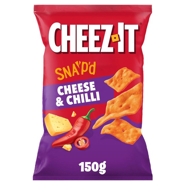 Cheez-it Cheese & Chilli baked snacks 150g - British product