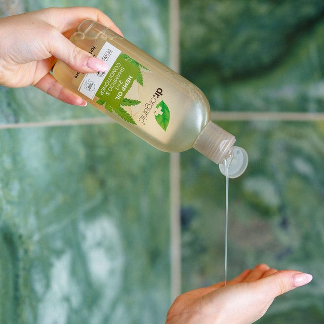 Dr Organic Hemp Oil 2-in-1 Shampoo and Conditioner (British brand)