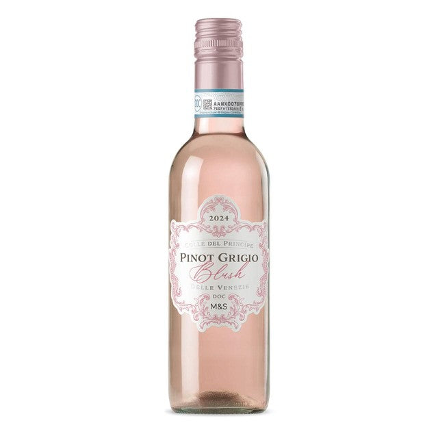 M&S light blush rose wine 37.5cl, imported from the UK
