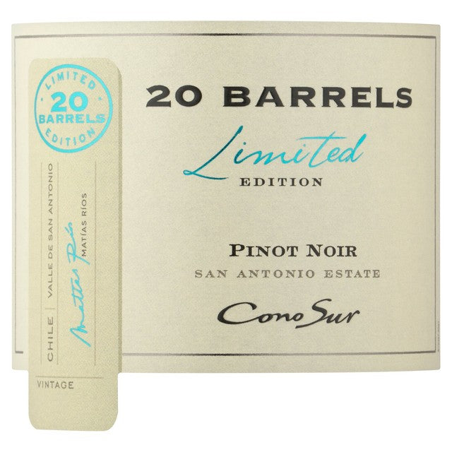 Cono Sur 20 Barrels Pinot Noir 75cl - British product
