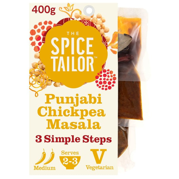 The Spice Tailor Punjabi Chickpea Masala Indian Curry Meal Kit 400g