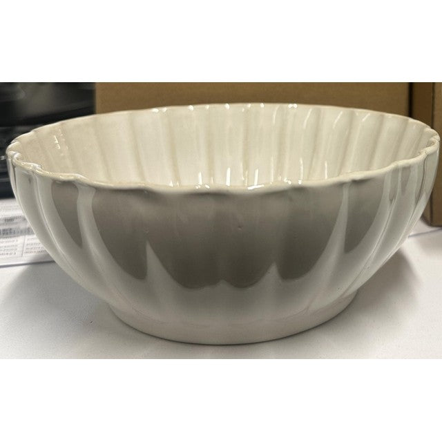 M&S natural scallop cereal bowl 16.3cm (British brand)