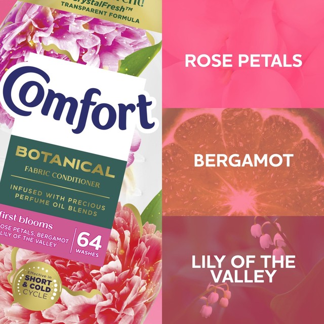 Comfort First Blooms fabric conditioner 960ml - British product