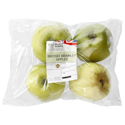 M&S British Bramley Cooking Apples 4 pack