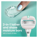 Venus Comfortglide Sensitive razor blades 3 Pack - British product