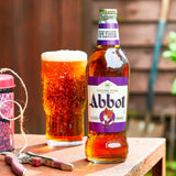 Abbot Ale Rich Malty real ale 500ml UK version