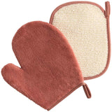 M&S exfoliating mitt two-pack 24cm - British product