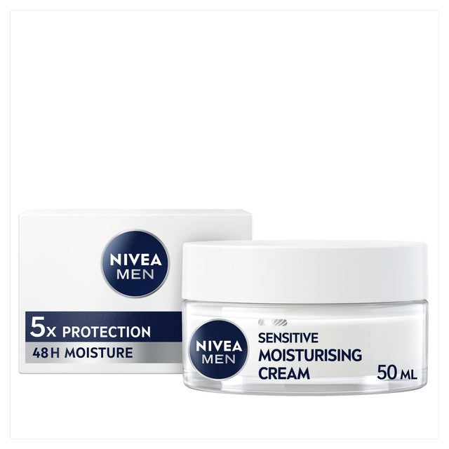 NIVEA Sensitive Moisturiser 50ml, imported from the UK