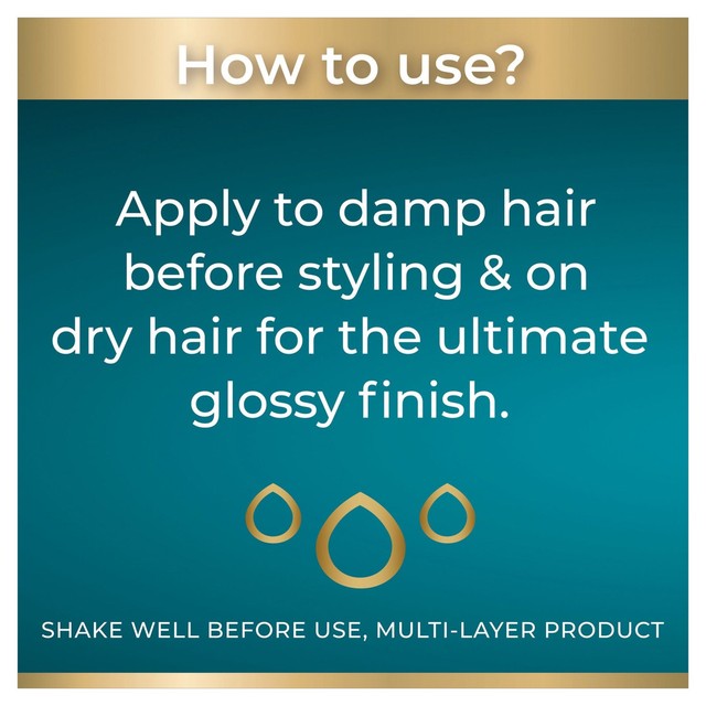 OGX Frizz Oil hair oil 50ml, imported from the UK