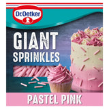 Dr Oetker pink giant sprinkles 35g, imported from the UK