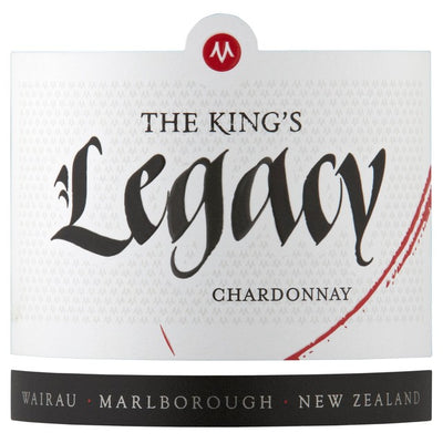 The King's Legacy Chardonnay 2018 Neuseeland 75cl Flasche