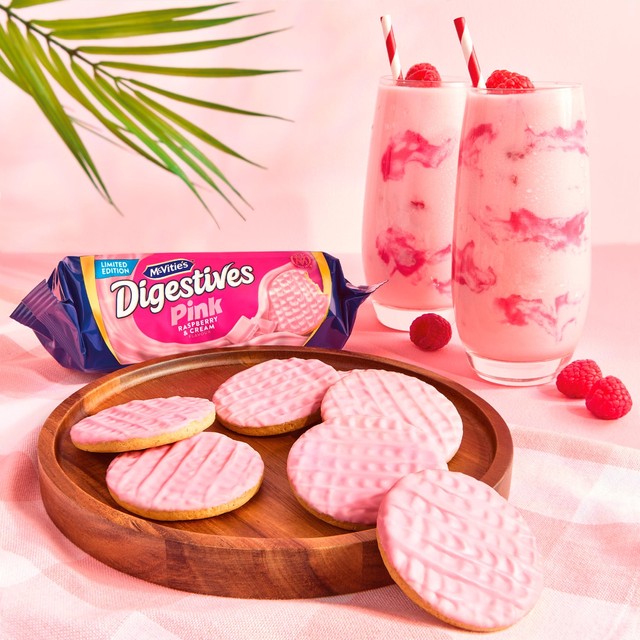 McVitie's Raspberry White Digestives Biscuits