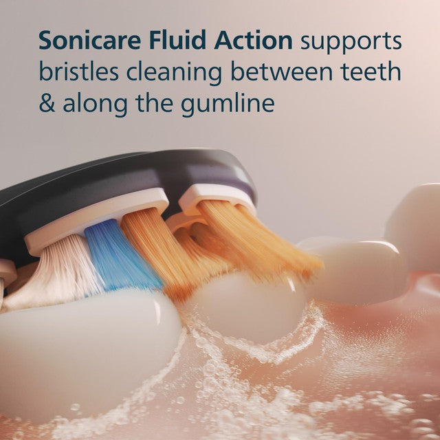 Philips Sonicare A3 brush head black 2+1 pack, imported from the UK