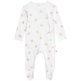 M&S pure cotton bunny sleepsuits light pink 12-18 months, imported from the UK