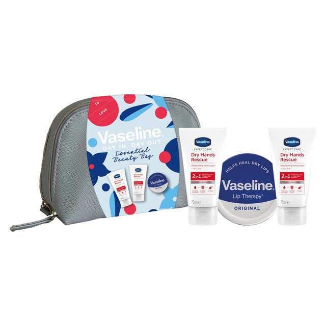 Vaseline beauty bag gift set (British brand)