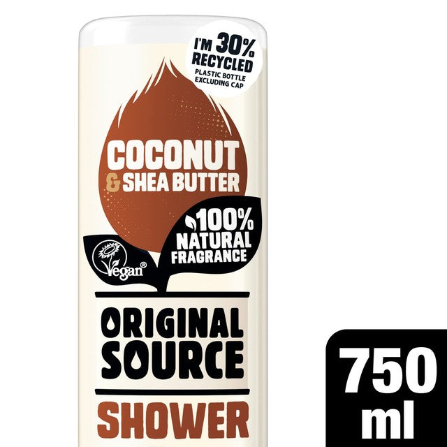 Original Source Coconut Shower Gel 750ml, imported from the UK