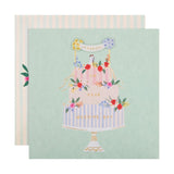 M&S embossed wedding congratulations card - UK version