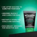 Wilkinson Sword sensitive aftershave lotion 100ml (British brand)