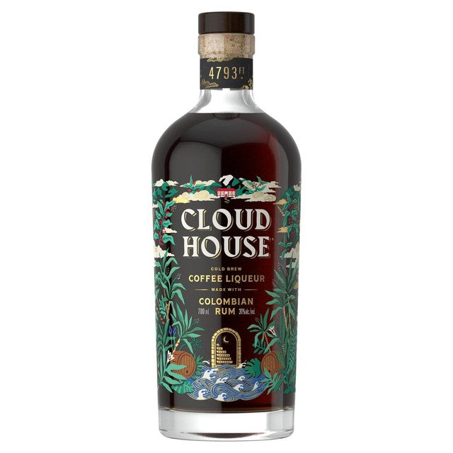 Cloud House Colombian Coffee Infused Rum 70cl - British product