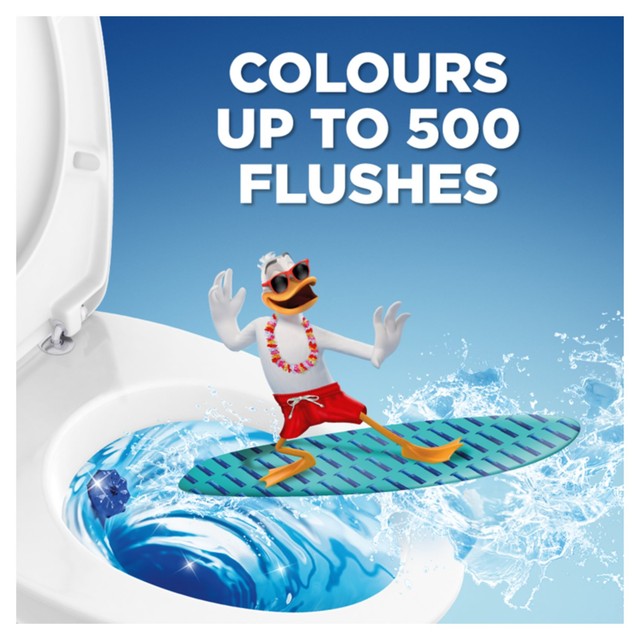 Toilet Duck Blue toilet bowl gel discs 2 x 36ml - British product