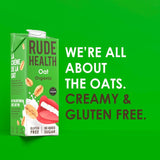 Rude Health organic oat drink 1L, imported from the UK