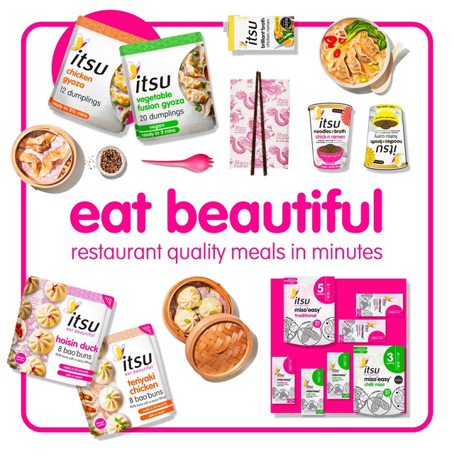 Itsu katsu curry prawn cracker crisps sharing bag (British brand)