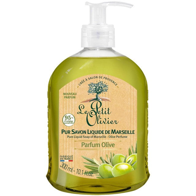 Le Petit Olivier olive oil liquid soap 300ml, UK version