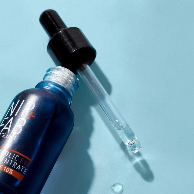 Nip+Fab Glycolic Fix Extreme Booster 10% serum 30ml, imported from the UK