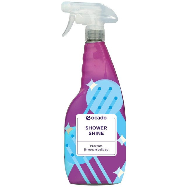 Ocado Shower Shine Spray 750ml, imported from the UK