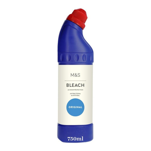 M&S Original Thick Bleach 750ml, imported from the UK