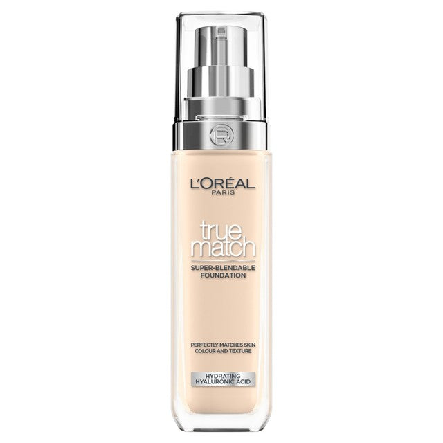 L'Oreal Paris True Match Foundation Ivory 1.N 30ml, UK version