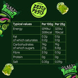 Wild Thingz Zesty Pests Bio Gummibärchen 130g (Britische Marke)