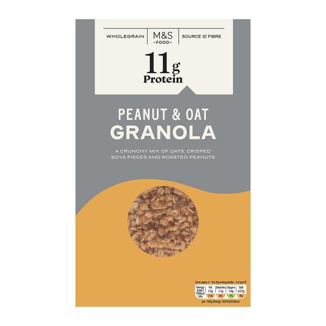 M&S High Protein Peanut & Oat Granola, UK version
