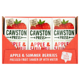 Cawston Press apple summer berries juice drink 18 x 200ml - British product