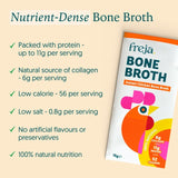 Freja Chicken Instant Bone Broth 4 x 15g sachets - British product