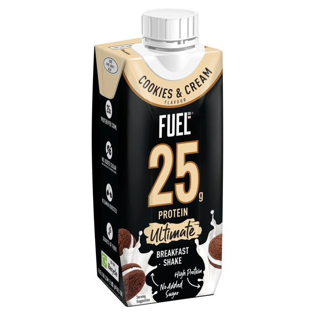 FUEL10K Cookies & Cream Protein Shake 330ml - British product