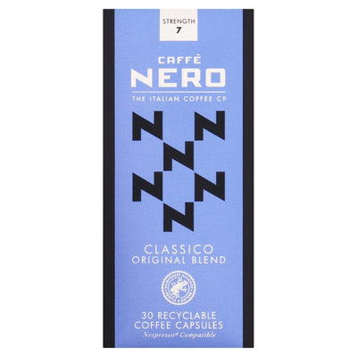M&S Caffe Nero Classico Original Blend Coffee Capsules 30 Capsules- Buy online at McGrocer