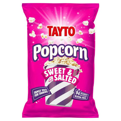 Sainsburys Tayto Popcorn Sweet Salted 100g- Buy online at McGrocer