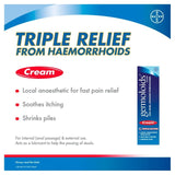 Germoloids Triple Action Haemorrhoids Cream 55g, UK version