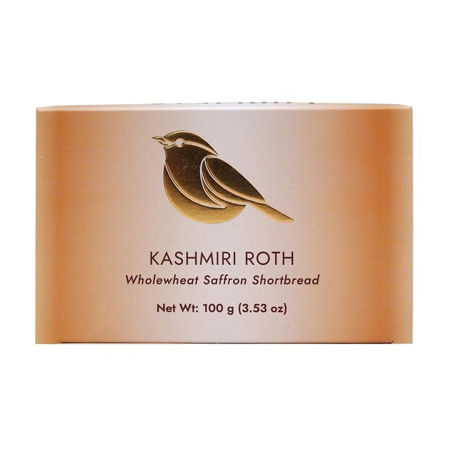 Lumara Kashmiri Roth wholewheat saffron shortbread, UK version