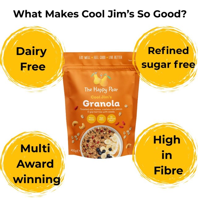 The Happy Pear Cool Jim's Granola 400g - British product