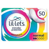 Lil-lets unscented normal pantyliners 50 per pack, UK version