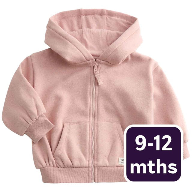 M&S pink infant hoodie 9-12 months, imported from the UK